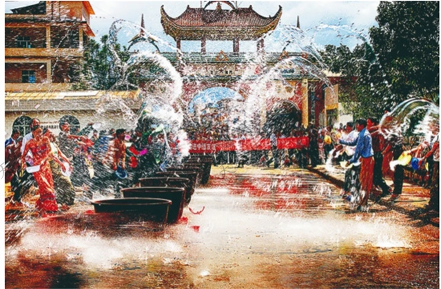 大美云南----美麗迷人的臨滄異國風情 一城兩國